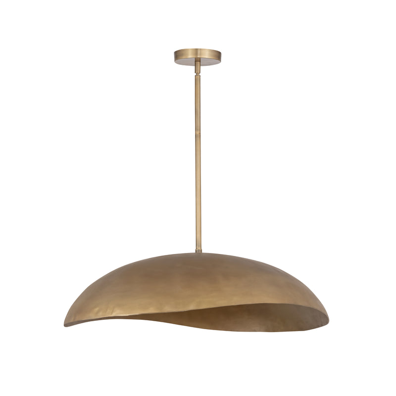 Maxim 31262NG Denarii 24" Iron Pendant | Natural Gold