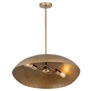 Maxim 31262NG Denarii 24" Iron Pendant | Natural Gold