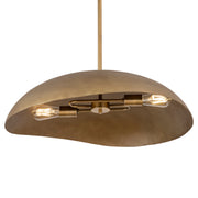 Maxim 31262NG Denarii 24" Iron Pendant | Natural Gold