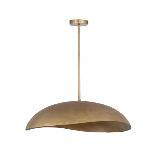 Maxim 31262NG Denarii 24" Iron Pendant | Natural Gold