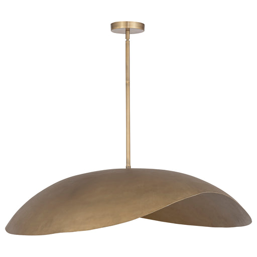 Maxim 31263NG Denarii 36" Iron Pendant | Natural Gold