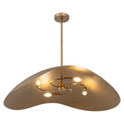 Maxim 31263NG Denarii 36" Iron Pendant | Natural Gold