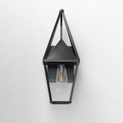 Maxim 3162CLBK Bavaria 1 Light Small Outdoor Wall Sconce | Black