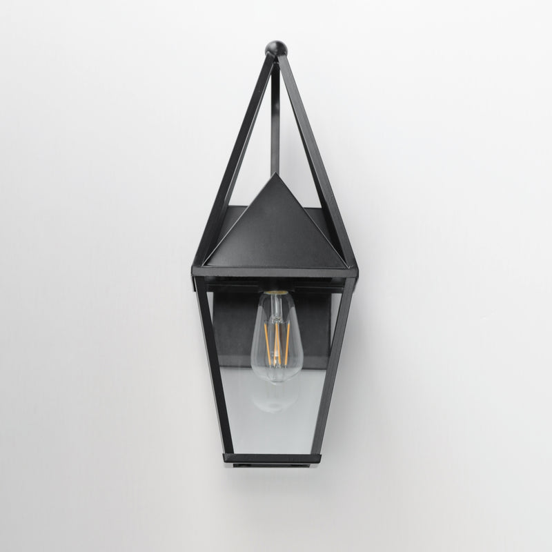 Maxim 3162CLBK Bavaria 1 Light Small Outdoor Wall Sconce | Black