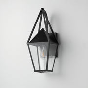 Maxim 3162CLBK Bavaria 1 Light Small Outdoor Wall Sconce | Black