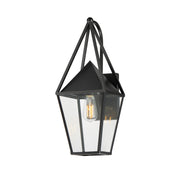 Maxim 3164CLBK Bavaria 1 Light Wall Sconce | Black