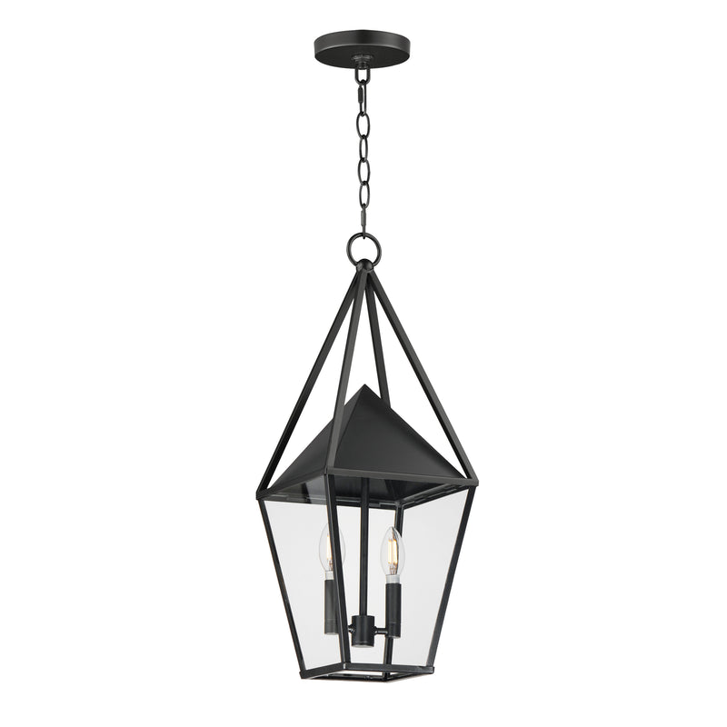 Maxim 3168CLBK Bavaria 2 Light Large Outdoor Pendant | Black