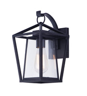 Maxim 3173CLBK Artisan 1 Light Outdoor Wall Mount | Black