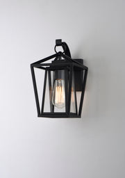 Maxim 3173CLBK Artisan 1 Light Outdoor Wall Mount | Black