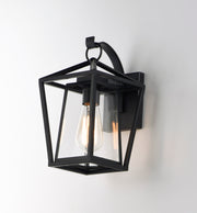 Maxim 3173CLBK Artisan 1 Light Outdoor Wall Mount | Black