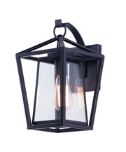 Maxim 3174CLBK Artisan 1 Light Outdoor Wall Mount | Black