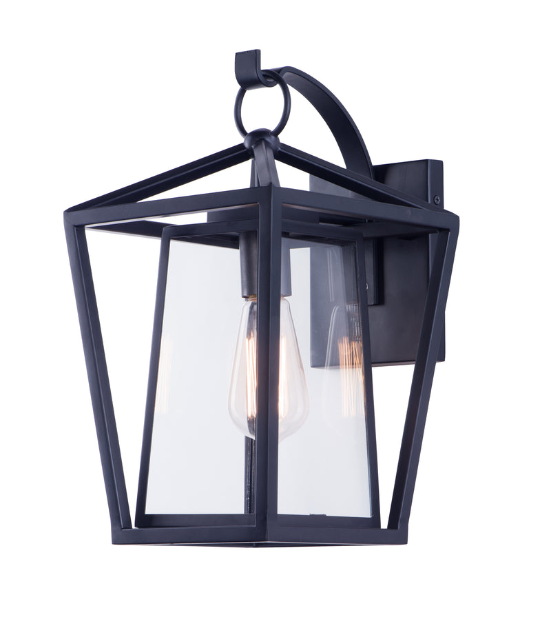 Maxim 3175CLBK Artisan 1 Light Outdoor Wall Mount | Black