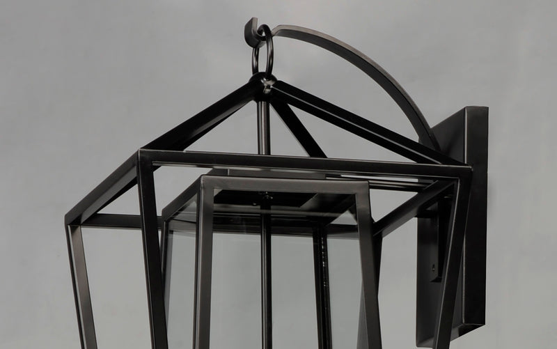 Maxim 3176CLBK Artisan 3 Light Outdoor Wall Sconce | Black