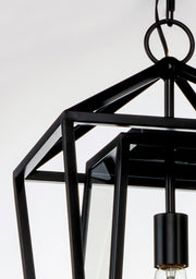 Maxim 3178CLBK Artisan 1 Light Outdoor Pendant | Black