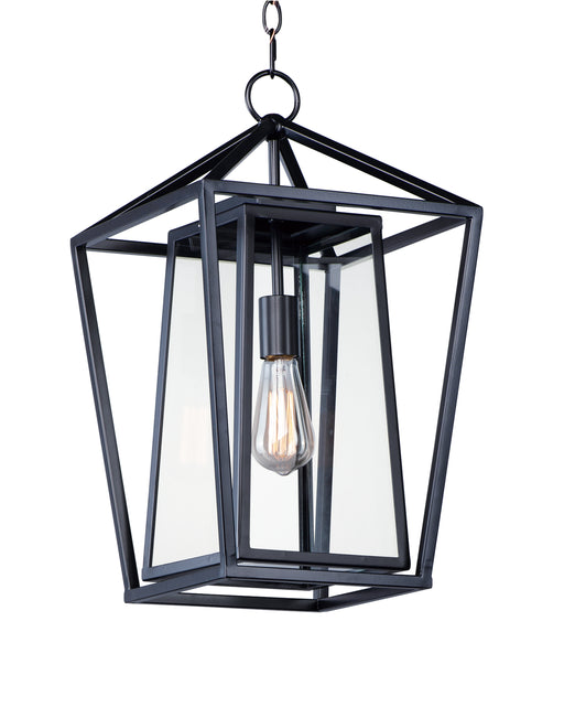 Maxim 3178CLBK Artisan 1 Light Outdoor Pendant | Black