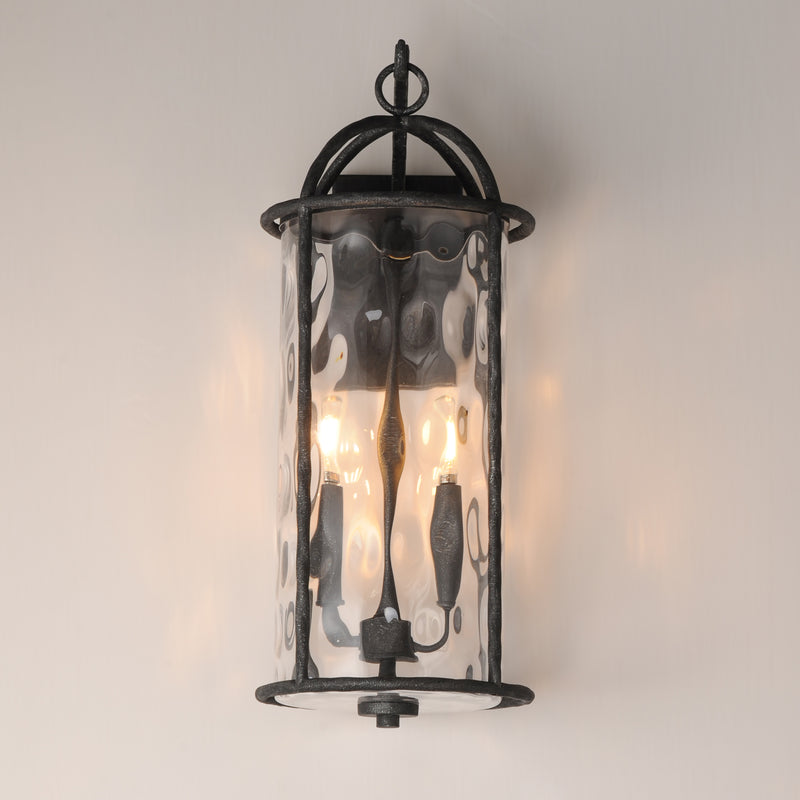 Maxim 31846WGBS Del Mar Large Outdoor Wall Sconce | Blacksmith