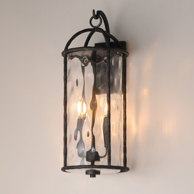 Maxim 31846WGBS Del Mar Large Outdoor Wall Sconce | Blacksmith