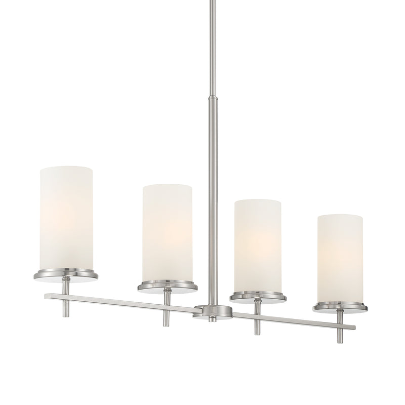 Minka Lavery Haisley 4 Light Island-Brushed Nickel
