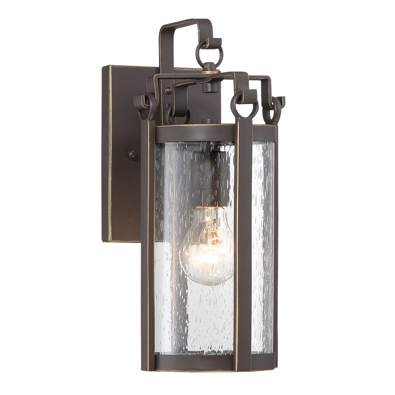 Minka Lavery Great Outdoors Somerset Lane 1 Light Outdoor Wall Mount-Dakota Bronze