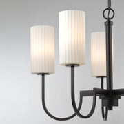 Maxim 32008SWBK Town & Country 8 Light Chandelier | Black