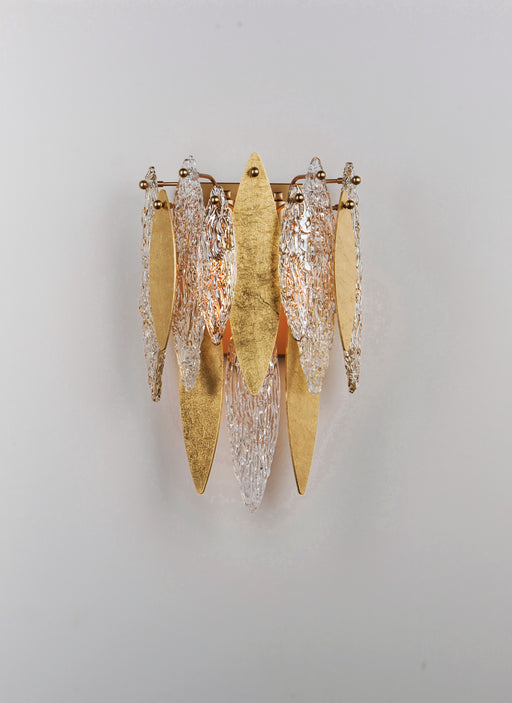 Maxim 32322CLCMPGL Majestic 3 Light Wall Sconce | Gold Leaf