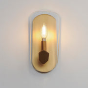 Maxim 32351CLNAB Armory 1 Light Wall Sconce | Natural Aged Brass