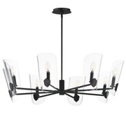 Maxim 32358CLBK Armory 8 Light Chandelier | Black