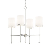 Maxim 32364WTSN Huntington 4 Light Chandelier | Satin Nickel