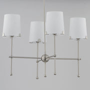 Maxim 32364WTSN Huntington 4 Light Chandelier | Satin Nickel