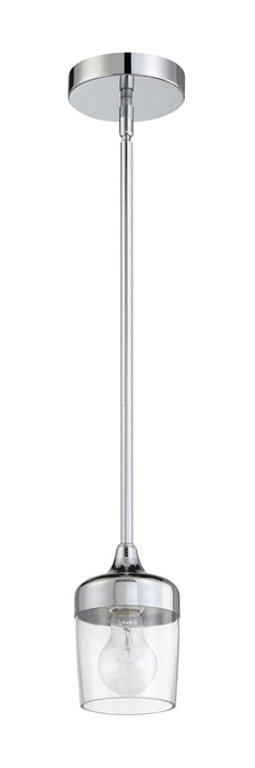 Craftmade 58191-CH Wrenn 1 Light Mini Pendant -Chrome