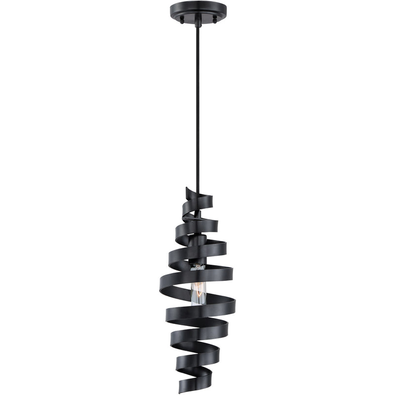Craftmade P716MBK1 1 Light Mini Pendant -Matte Black