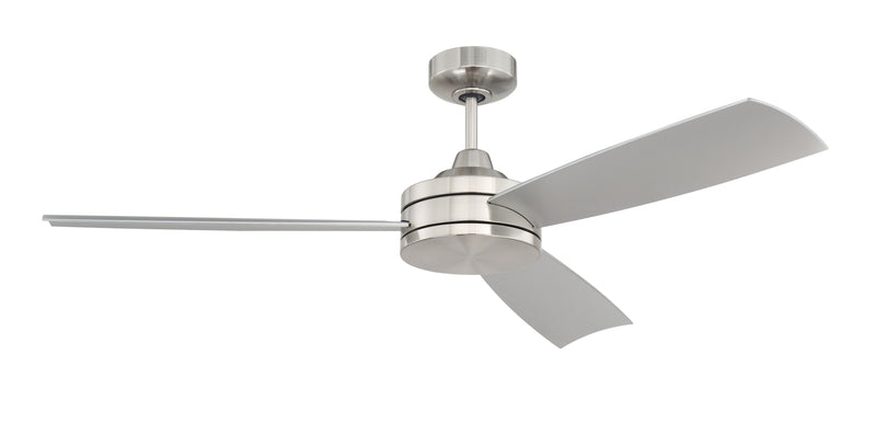 Craftmade INS54BNK3 Inspo 54 Ceiling Fan -Brushed Polished Nickel - ALCOVE LIGHTING