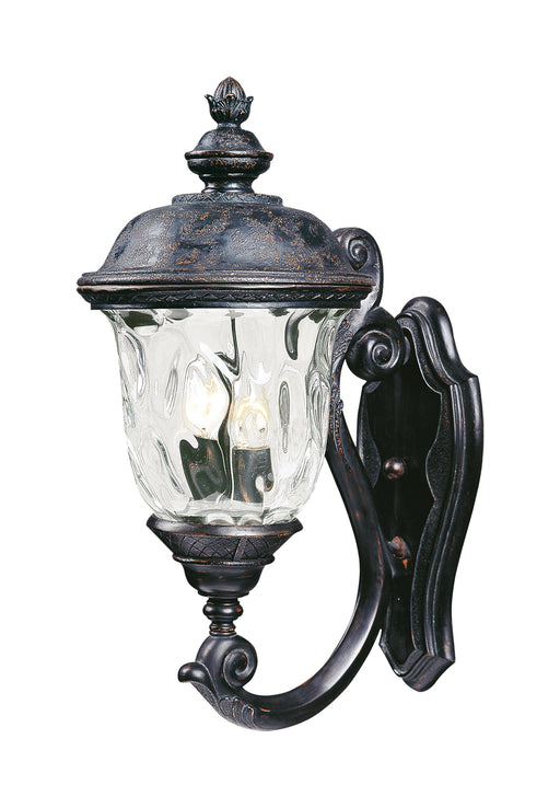 Maxim 3423WGOB Carriage House DC 2 Light Outdoor Wall Lantern | Oriental Bronze