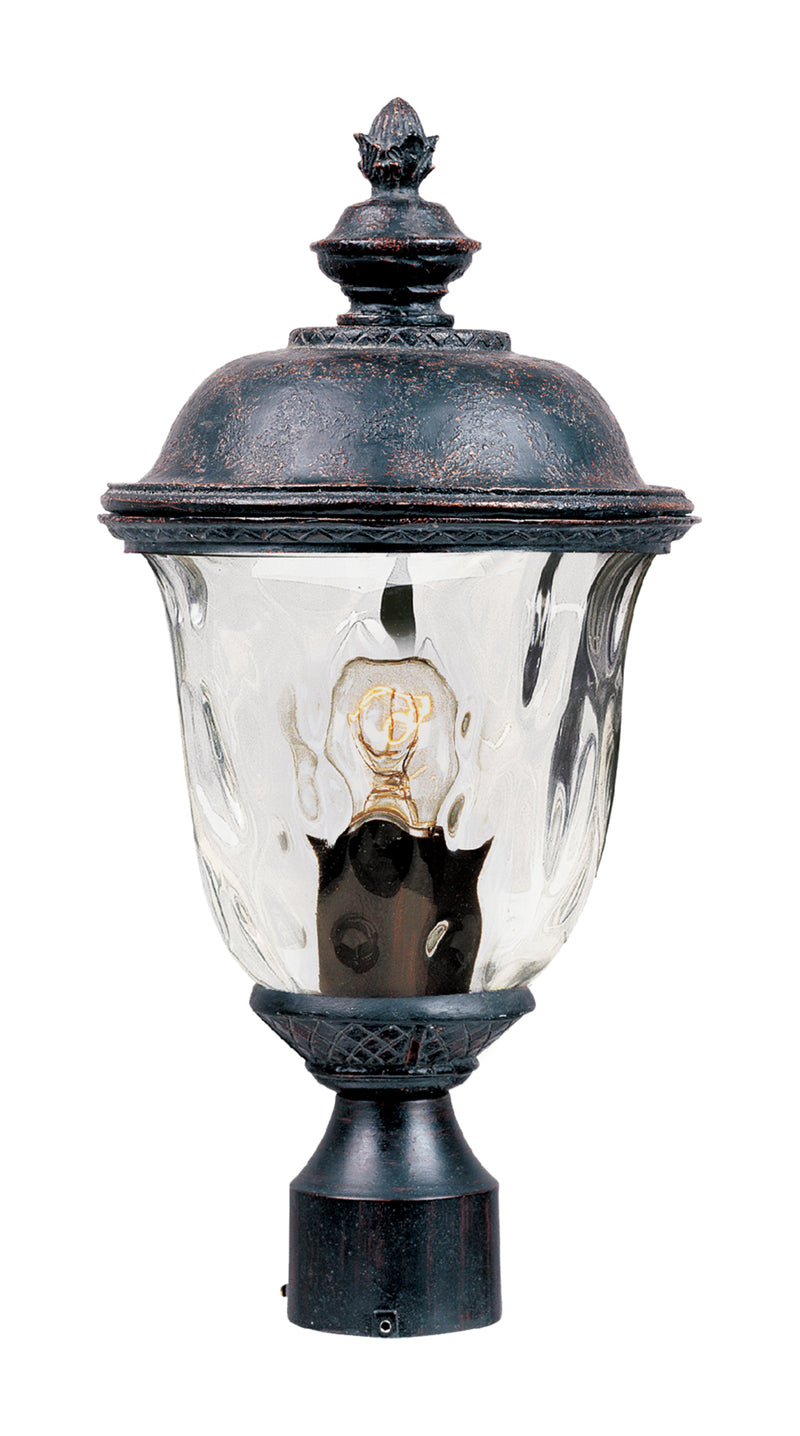 Maxim 3426WGOB Carriage House DC 1 LT Outdoor Pole/Post Lantern | Oriental Bronze