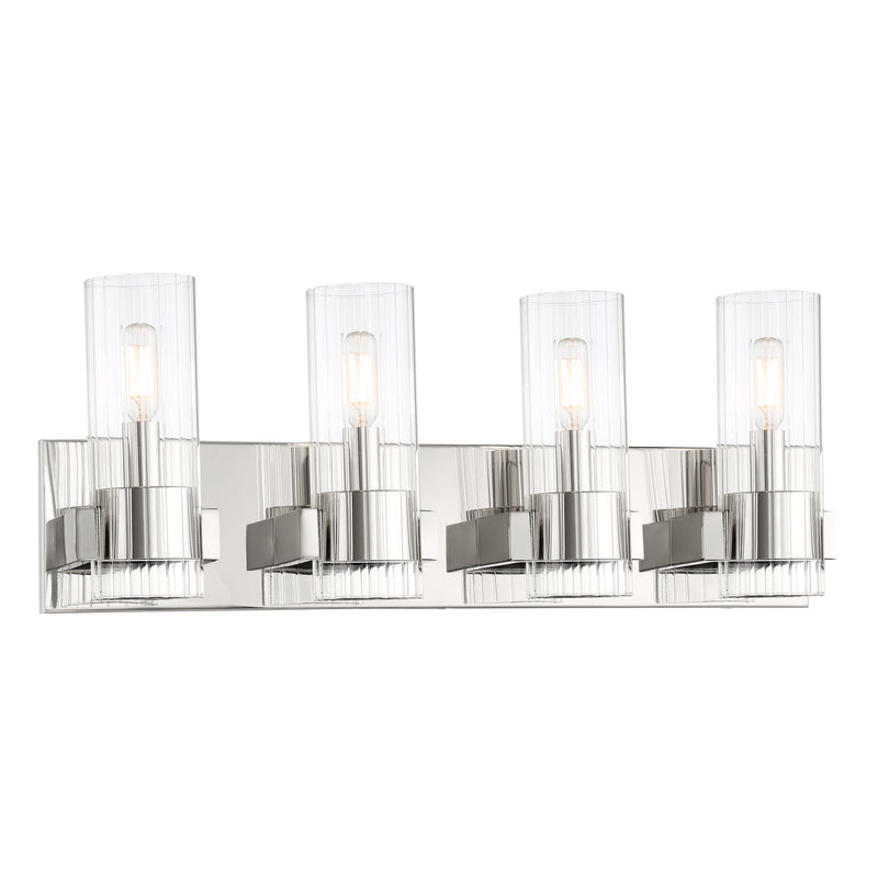 Minka Lavery Vernon Place 4 Light Bathroom Vanity Light-Chrome