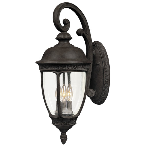 Maxim 3465CDSE Knob Hill Cast 3 Light Outdoor Wall Lantern | Sienna