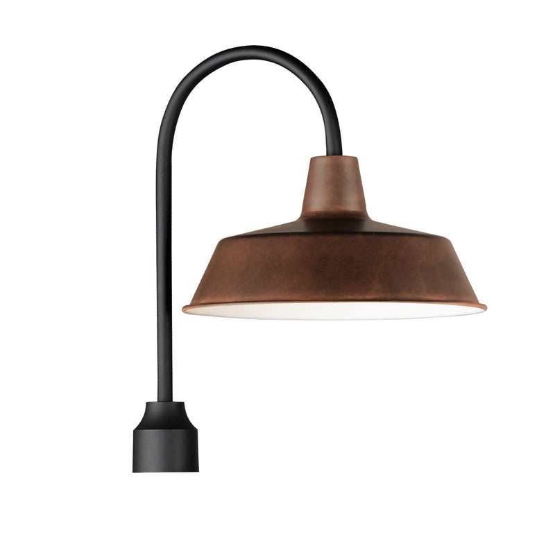 Maxim 35010EBBK Pier M 1 Light Post Lantern | Empire Bronze / Black