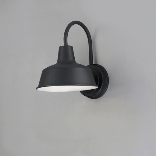Maxim 35015BK Pier M 1 Light Outdoor Wall Sconce | Black