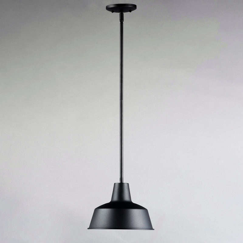 Maxim 35017BK Pier M 1 Light Outdoor Pendant | Black