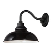 Maxim 35114GBBK Granville 1 Light Outdoor Wall Sconce | Gloss Black / Black