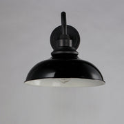 Maxim 35114GBBK Granville 1 Light Outdoor Wall Sconce | Gloss Black / Black