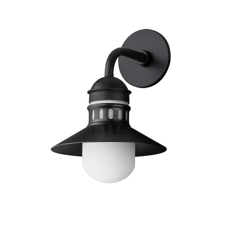 Maxim 35122SWBK Admiralty 1 Light Outdoor Wall Sconce | Black