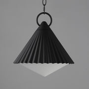 Maxim 35131WTBK Odette 13" Pendant | Black