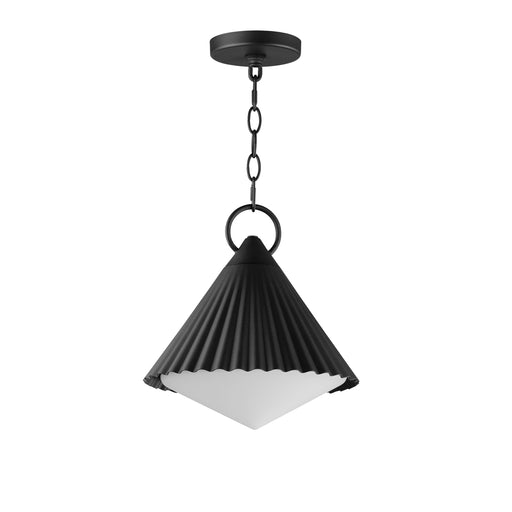 Maxim 35131WTBK Odette 13" Pendant | Black