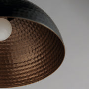 Maxim 35144BKACP Rockport 1 Light Pendant | Black / Antique Copper