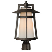 Maxim 3530SWAE Calistoga 1 Light Outdoor Pole/Post Lantern | Adobe
