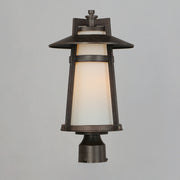Maxim 3530SWAE Calistoga 1 Light Outdoor Pole/Post Lantern | Adobe