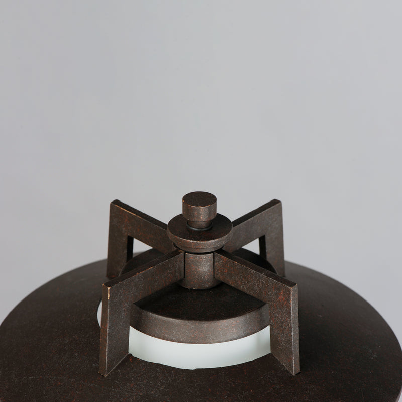 Maxim 3530SWAE Calistoga 1 Light Outdoor Pole/Post Lantern | Adobe