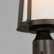 Maxim 3530SWAE Calistoga 1 Light Outdoor Pole/Post Lantern | Adobe