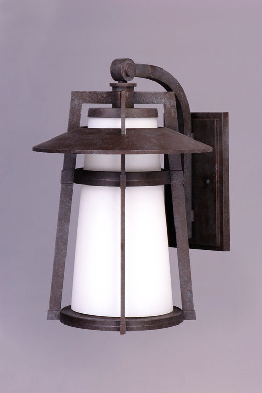 Maxim 3536SWAE Calistoga 1 Light Outdoor Wall Lantern | Adobe